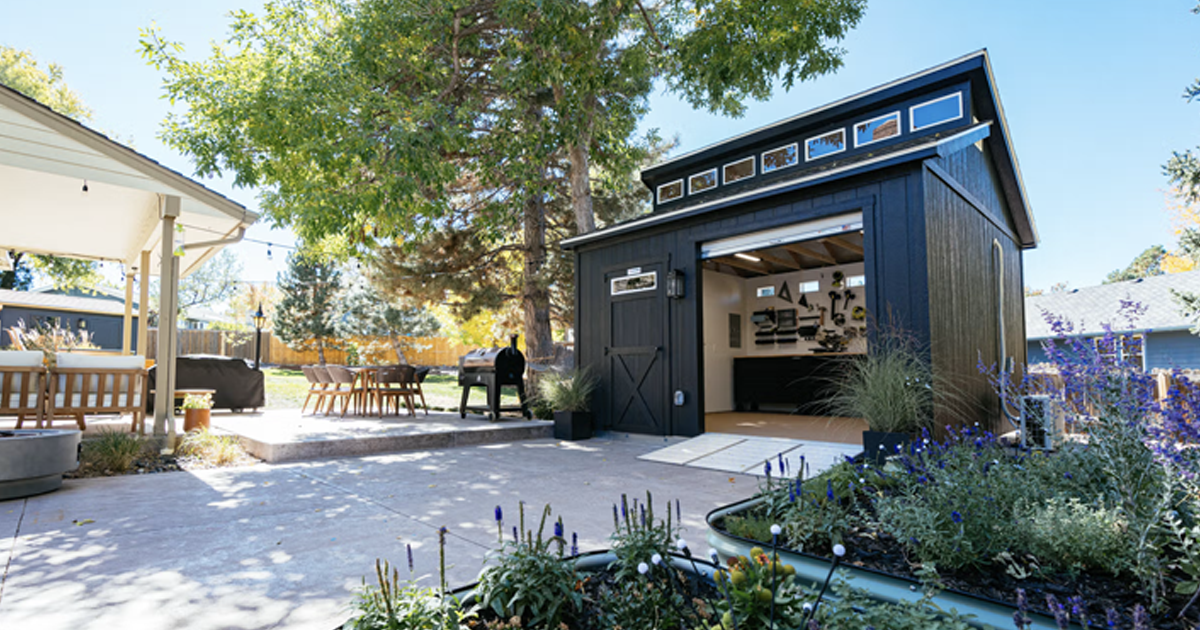 Dev Shed Premier Pro Tall Ranch Shed - TUFF SHED